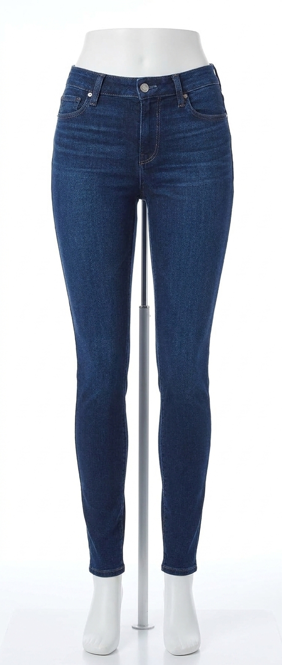 NEW PAIGE hoxton skinny leg jeans in model